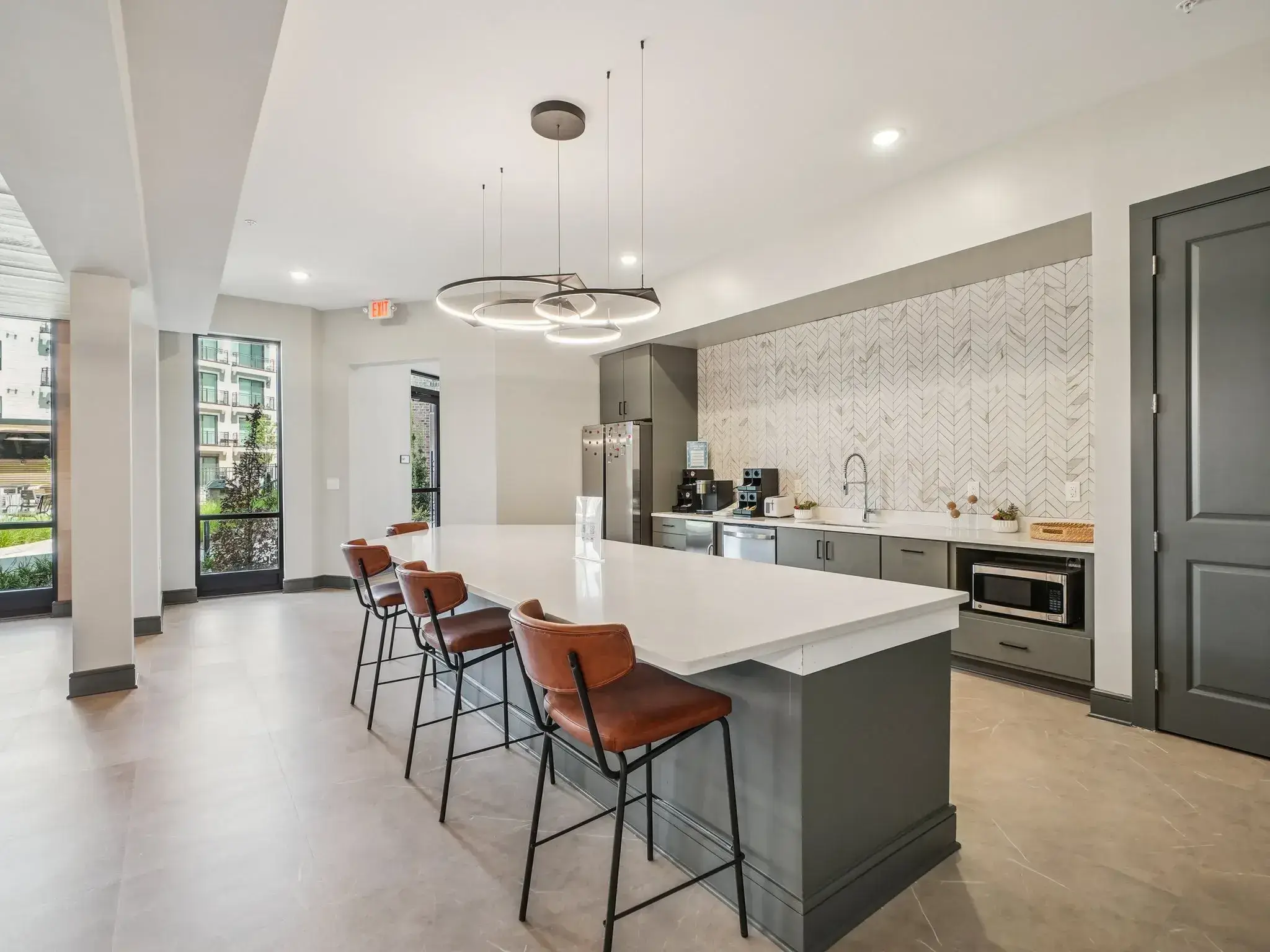 Lofts at Knightdale Station - Clubroom-4