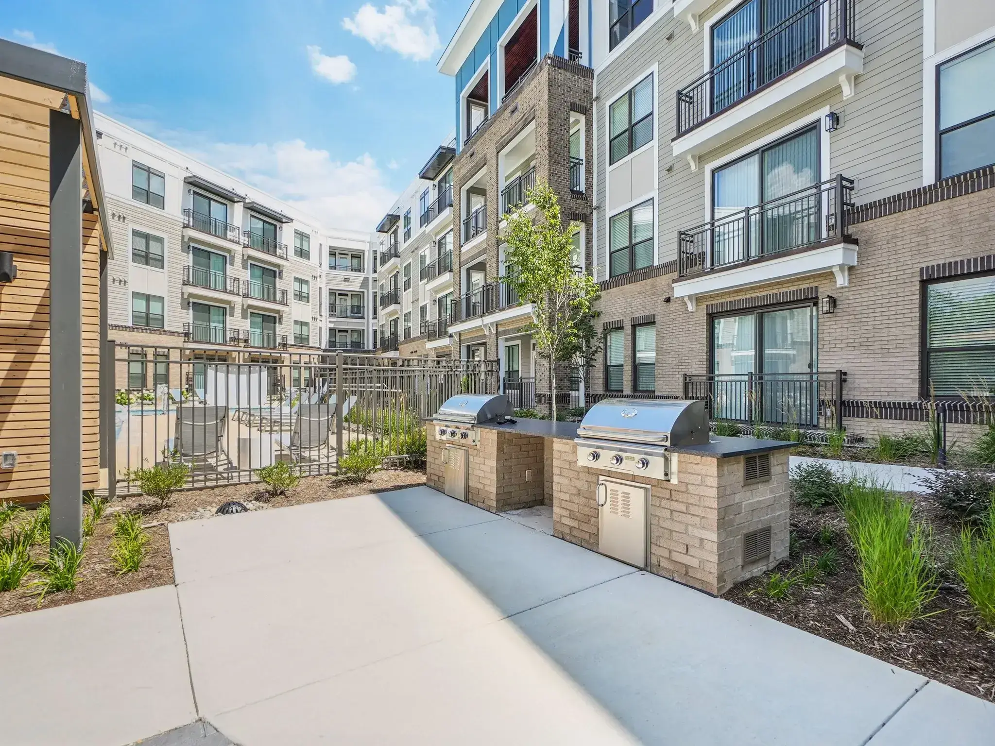 Lofts at Knightdale Station - Courtyard-6