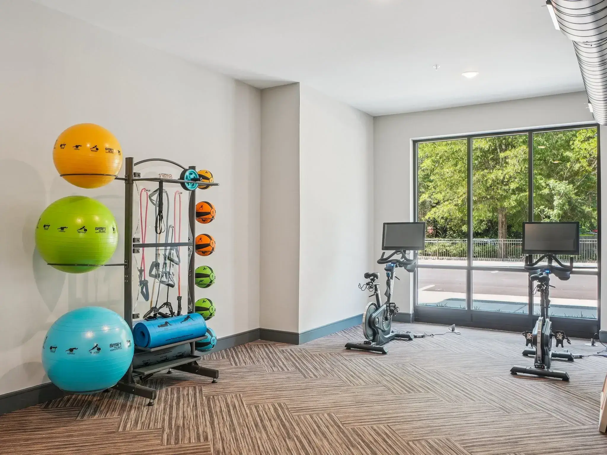 Lofts at Knightdale Station - Yoga Room-15