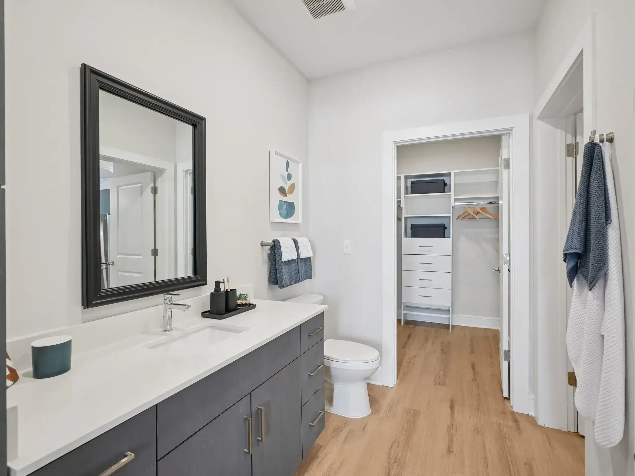 Lofts at Knightdale Station primary bathroom-29